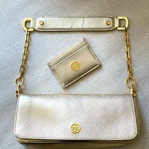 Tory Burch Purse and Matching Card Case